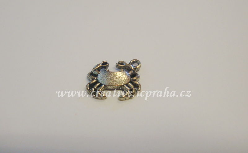 přívěšek Krab 17x13mm starostříbro